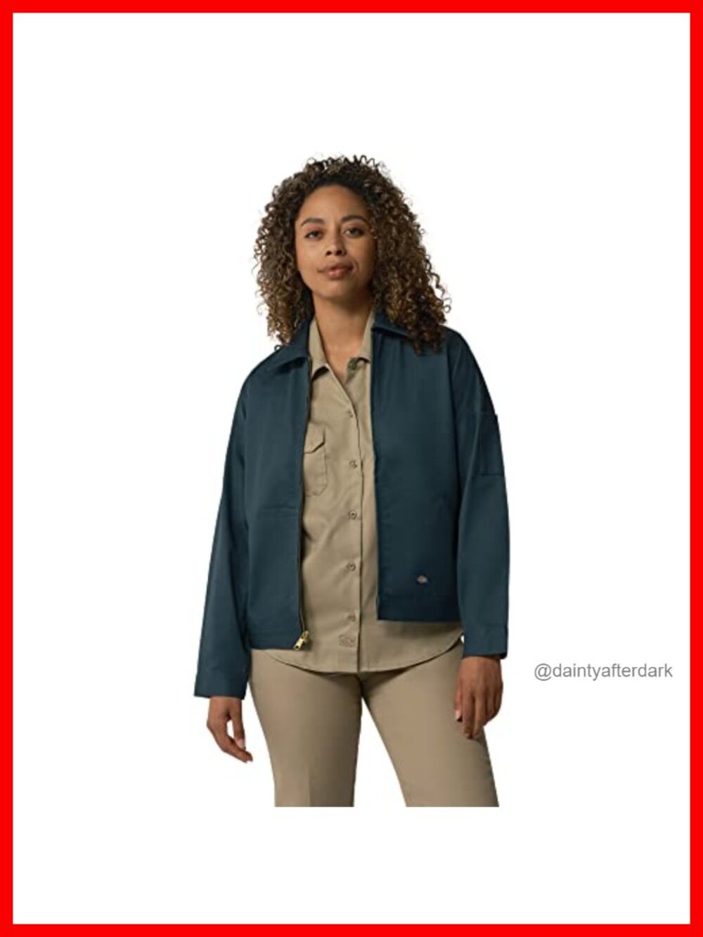 Women's Unlined Eisenhower Jacket Work Utility Twill